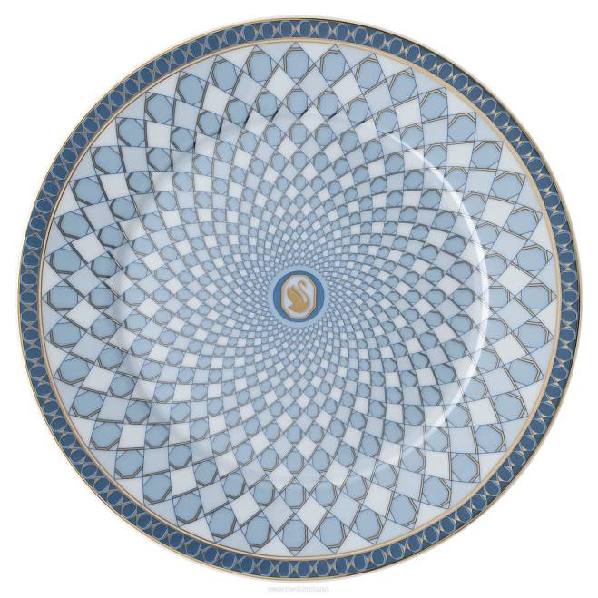Swarovski DV4B1742 decorazioni porcellana, blu piatto di pane signum