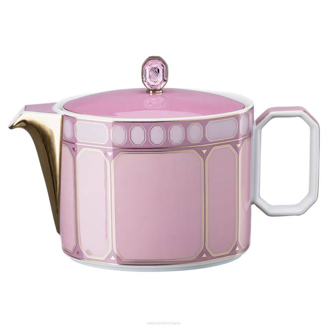 Swarovski DV4B1744 decorazioni porcellana, rosa teiera Signum