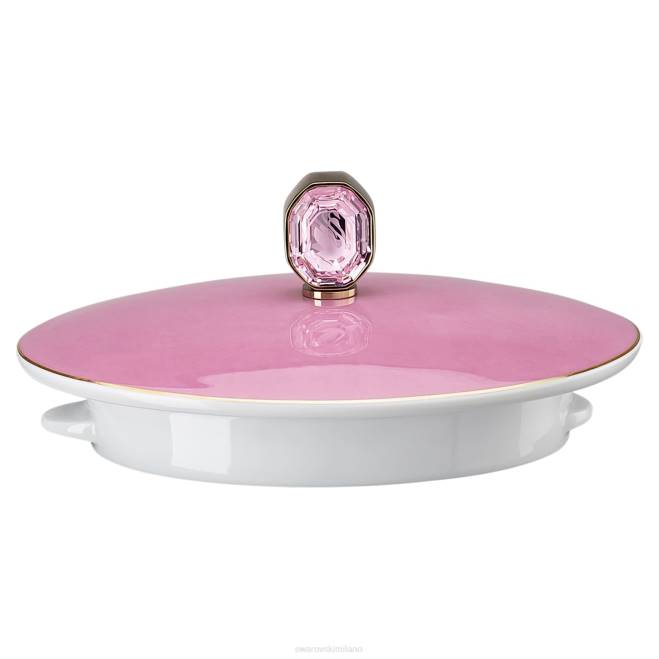 Swarovski DV4B1744 decorazioni porcellana, rosa teiera Signum