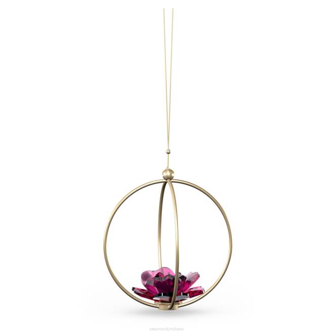 Swarovski DV4B1640 decorazioni collezione ornamento con palla di rose da giardino