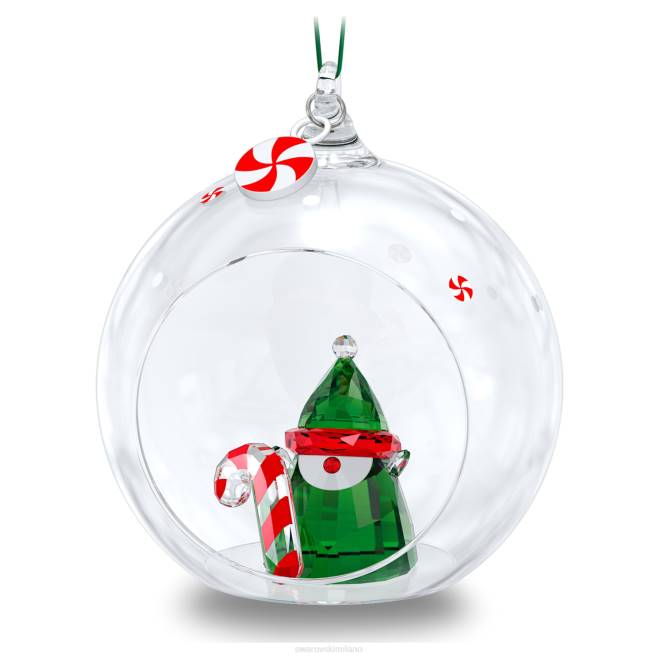 Swarovski DV4B1830 decorazioni collezione applausi natalizi ornamento della palla da elfo di Babbo Natale