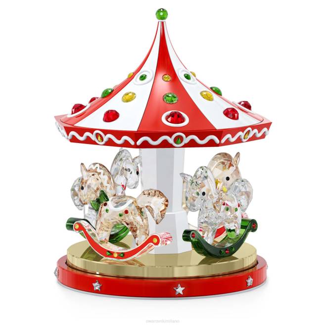 Swarovski DV4B1835 decorazioni collezione carosello di auguri natalizi