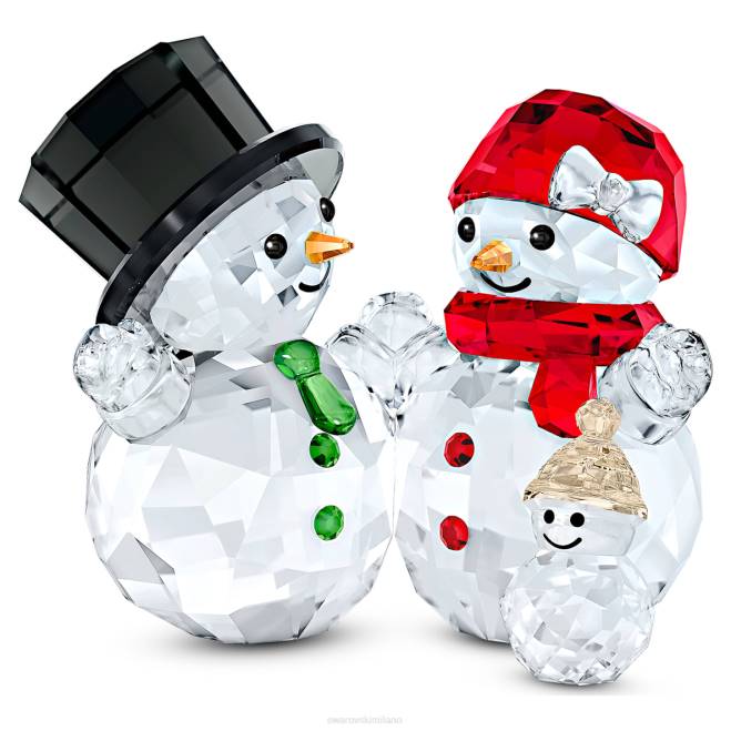 Swarovski DV4B1842 decorazioni collezione famiglia di pupazzi di neve