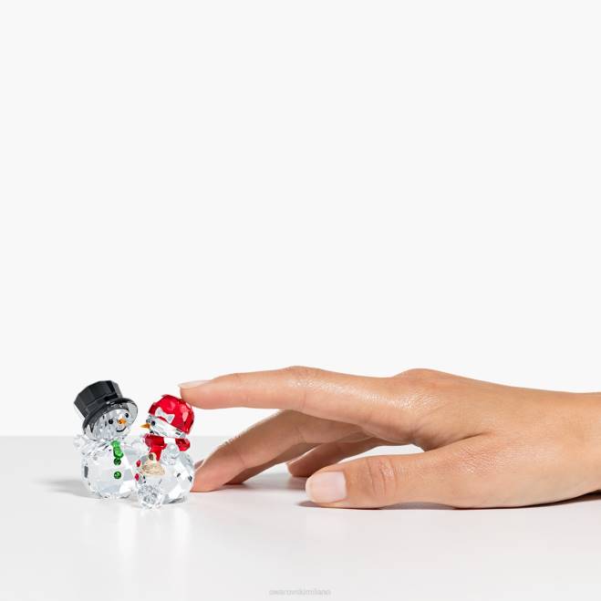 Swarovski DV4B1842 decorazioni collezione famiglia di pupazzi di neve