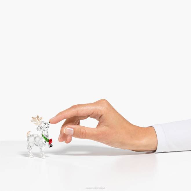 Swarovski DV4B1845 decorazioni collezione la renna di Babbo Natale