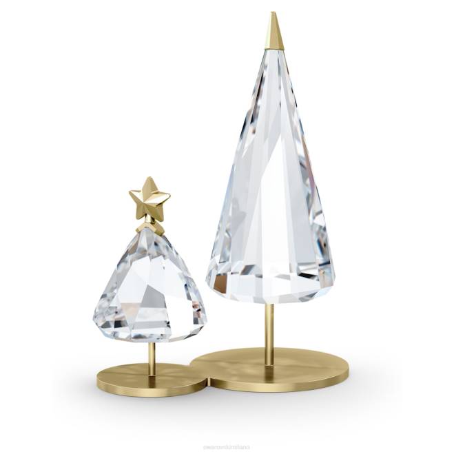 Swarovski DV4B1847 decorazioni collezione duo di alberi di Natale magici per le vacanze
