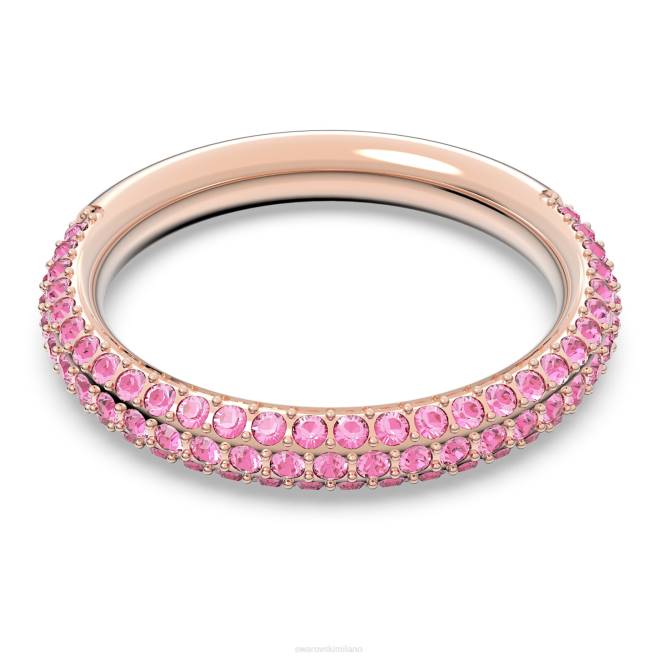 Swarovski DV4B1015 gioielleria rosa, placcato tonalità oro rosa anello di pietra