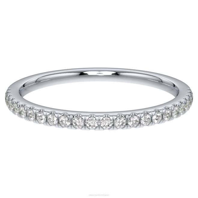 Swarovski DV4B990 gioielleria Oro bianco 14k anello dell'eternità