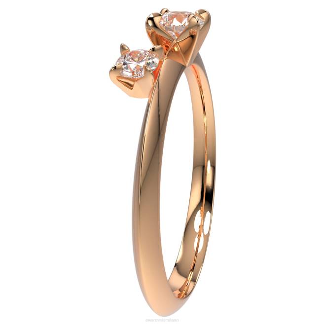 Swarovski DV4B991 gioielleria Oro rosa 14k anello intimo