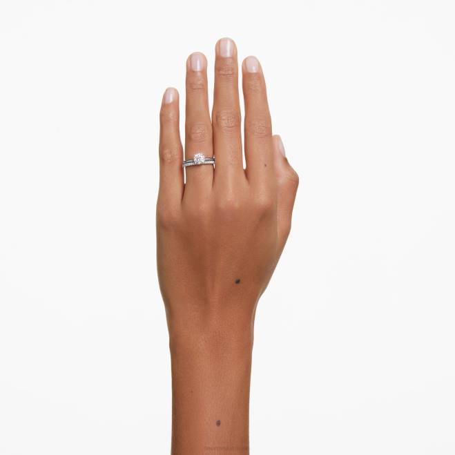 Swarovski DV4B979 gioielleria Oro bianco 14k anello dell'eternità