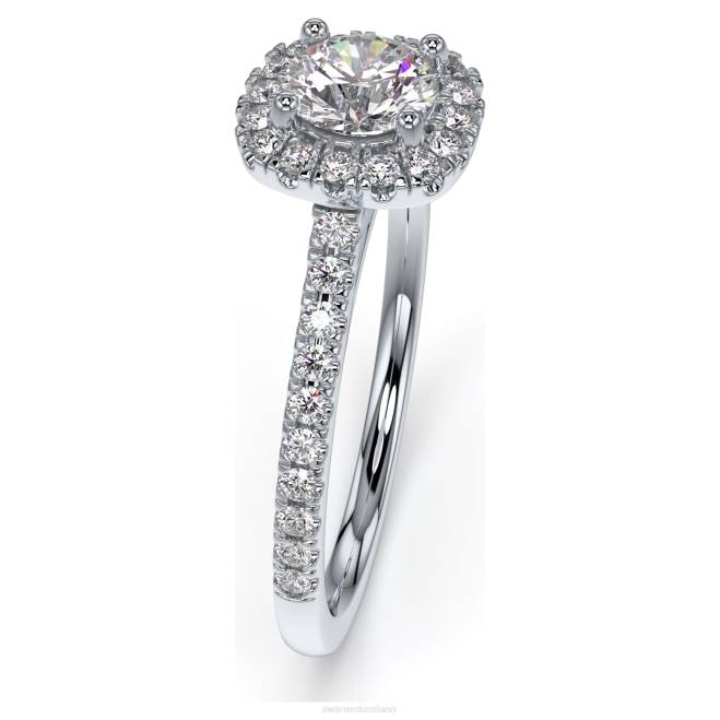 Swarovski DV4B988 gioielleria Oro bianco 14k anello firma