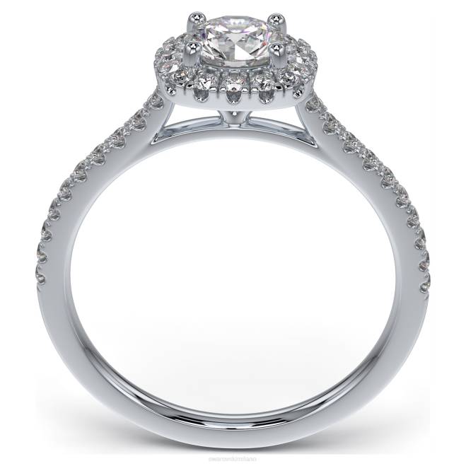 Swarovski DV4B988 gioielleria Oro bianco 14k anello firma