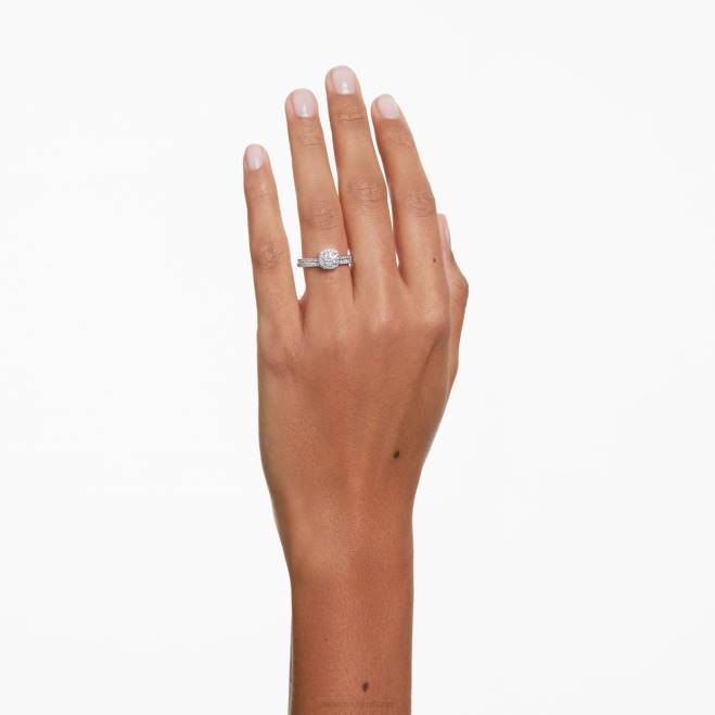 Swarovski DV4B988 gioielleria Oro bianco 14k anello firma