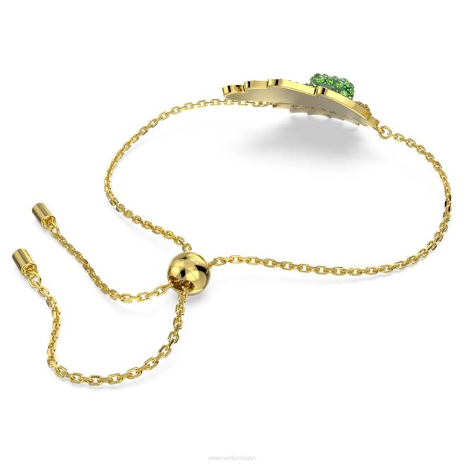 Swarovski DV4B438 gioielleria multicolore, placcato color oro braccialetto di Marvel Hulk