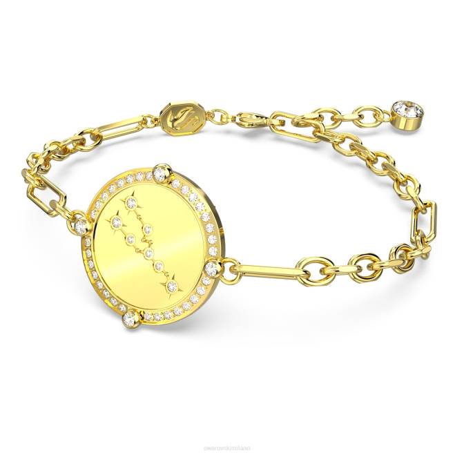 Swarovski DV4B444 gioielleria toro, tono oro, placcato color oro braccialetto dello zodiaco