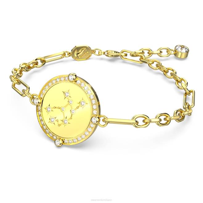 Swarovski DV4B447 gioielleria vergine, tono oro, placcato color oro braccialetto dello zodiaco