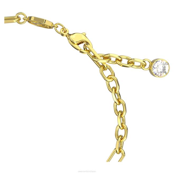 Swarovski DV4B448 gioielleria ariete, tono oro, placcato color oro braccialetto dello zodiaco