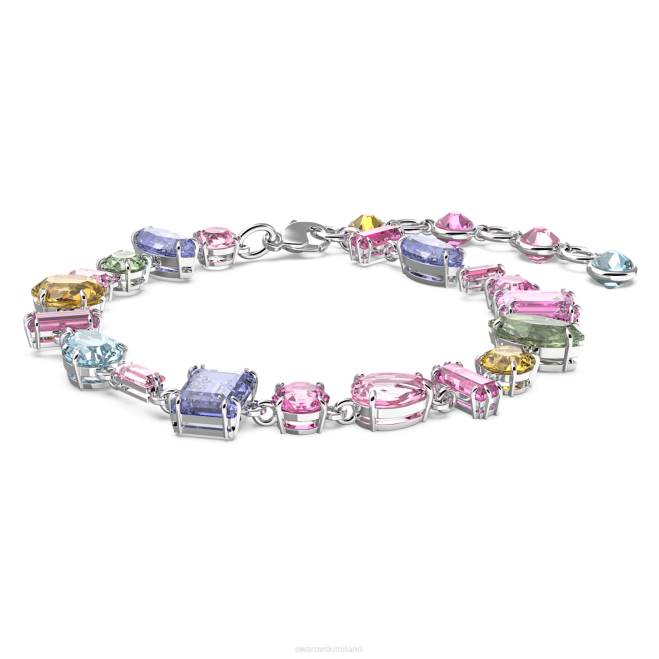 Swarovski DV4B535 gioielleria tagli misti, multicolori, rodiati braccialetto gemma