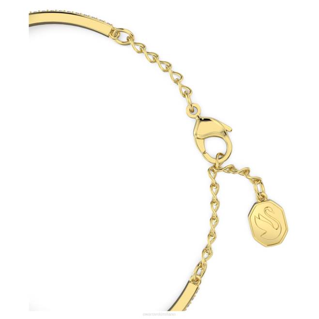 Swarovski DV4B515 gioielleria multicolore, placcato color oro braccialetto alea