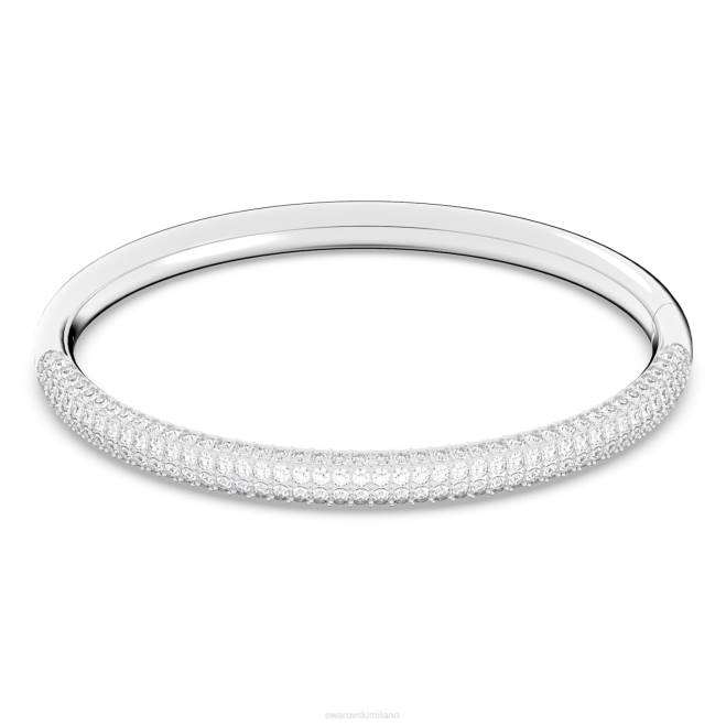 Swarovski DV4B595 gioielleria bianco, acciaio inossidabile braccialetto di pietra
