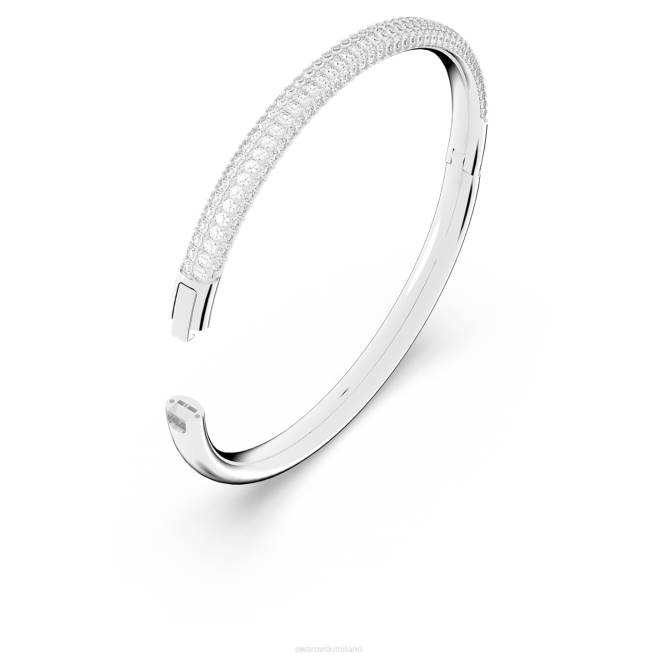 Swarovski DV4B595 gioielleria bianco, acciaio inossidabile braccialetto di pietra