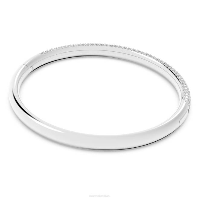 Swarovski DV4B595 gioielleria bianco, acciaio inossidabile braccialetto di pietra