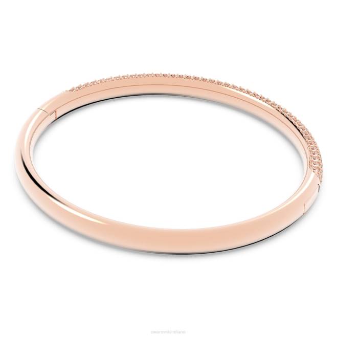 Swarovski DV4B599 gioielleria finitura bianca, tonalità oro rosa braccialetto di pietra