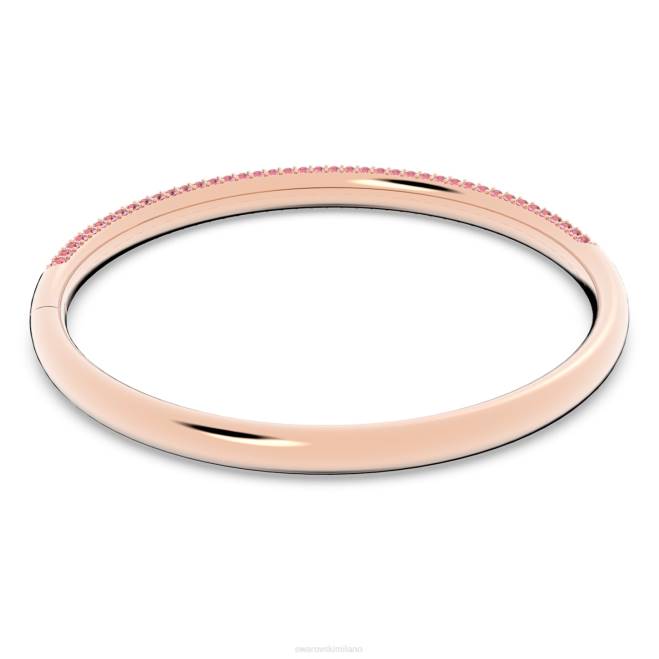 Swarovski DV4B608 gioielleria rosa, finitura tonalità oro rosa braccialetto di pietra