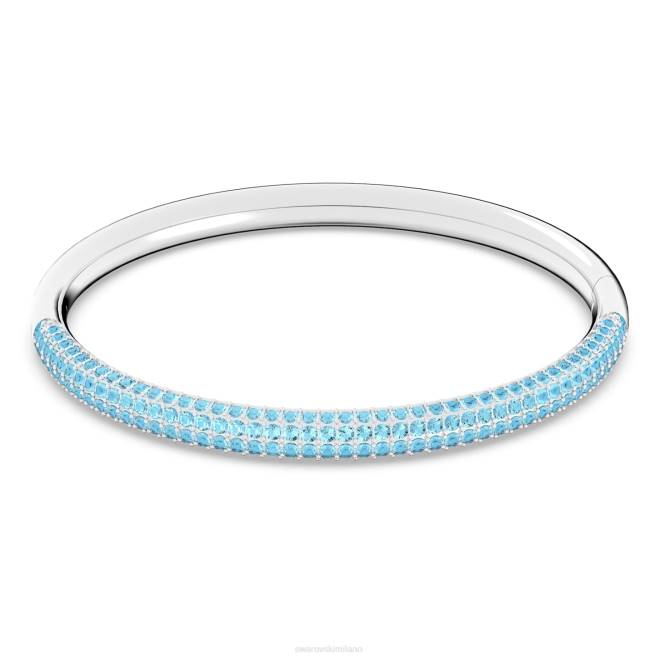 Swarovski DV4B615 gioielleria blu, acciaio inossidabile braccialetto di pietra