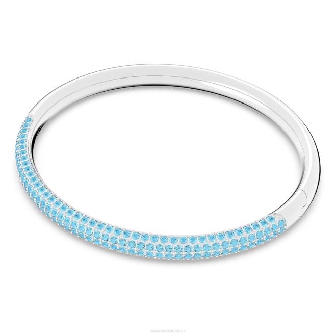 Swarovski DV4B615 gioielleria blu, acciaio inossidabile braccialetto di pietra
