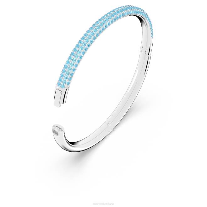 Swarovski DV4B615 gioielleria blu, acciaio inossidabile braccialetto di pietra
