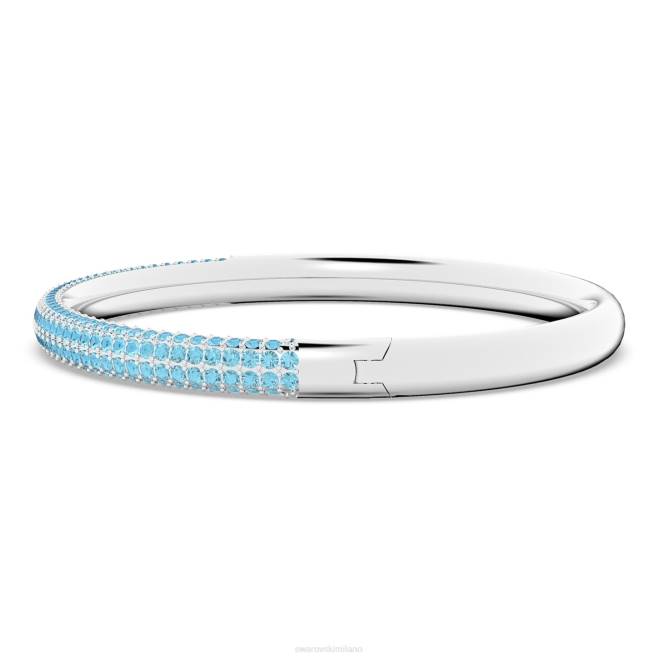 Swarovski DV4B615 gioielleria blu, acciaio inossidabile braccialetto di pietra