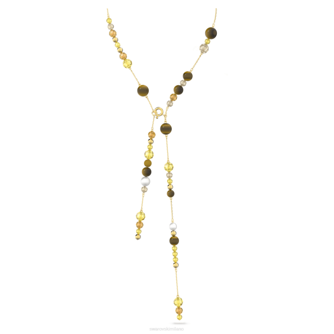Swarovski DV4B119 gioielleria multicolore, placcato color oro somnia e collana