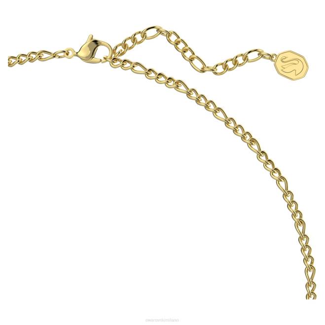 Swarovski DV4B66 gioielleria tono oro, placcato color oro collana curiosa