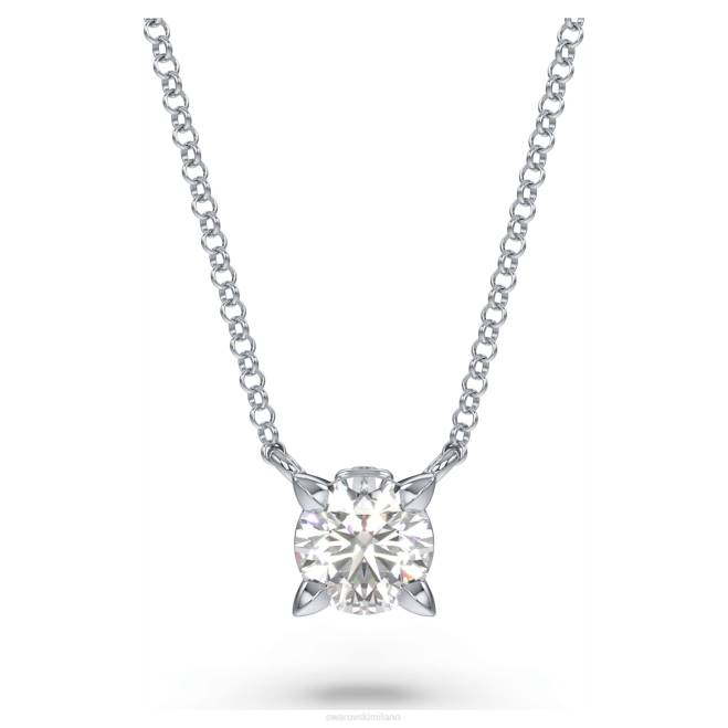 Swarovski DV4B221 gioielleria Oro bianco 14k ciondolo dell'eternità