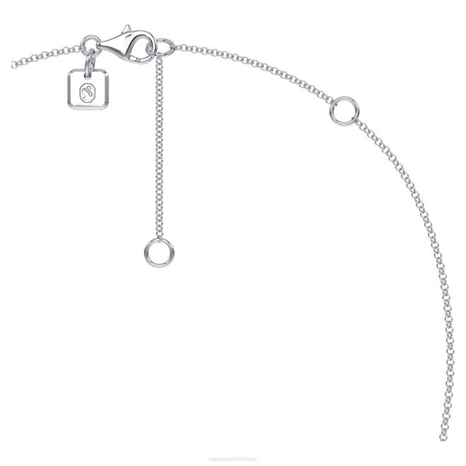 Swarovski DV4B221 gioielleria Oro bianco 14k ciondolo dell'eternità