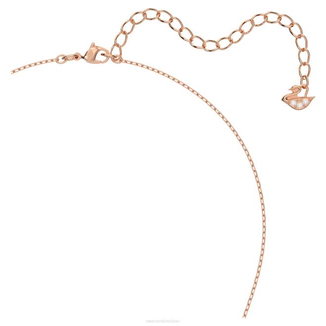 Swarovski DV4B236 gioielleria tagli misti, placcati sole, rosa, oro rosa pendente del sole