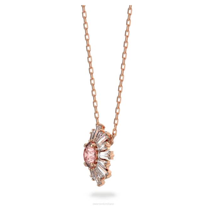 Swarovski DV4B236 gioielleria tagli misti, placcati sole, rosa, oro rosa pendente del sole