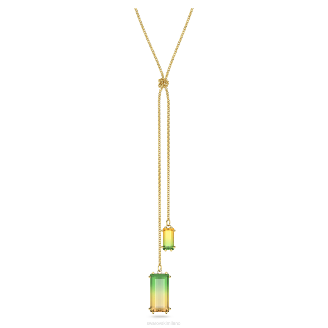 Swarovski DV4B248 gioielleria multicolore, placcato color oro millennio e pendente