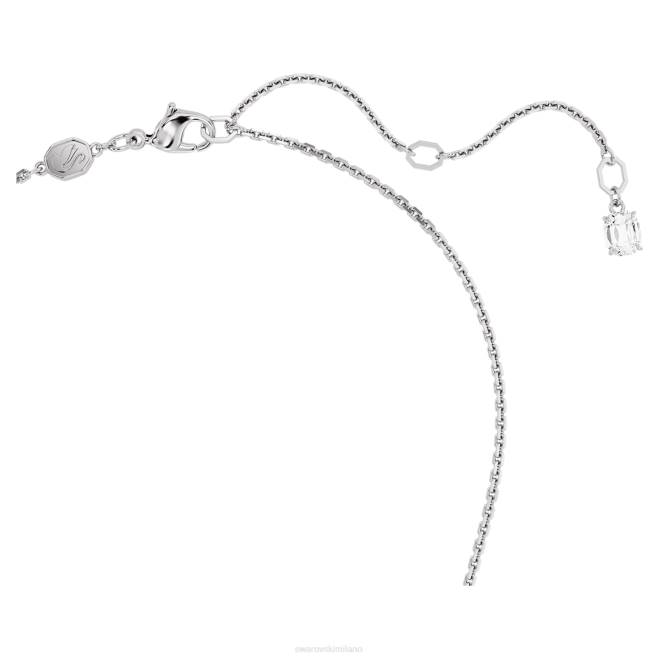Swarovski DV4B275 gioielleria tagli misti, verdi, rodiati ciondolo mesmera