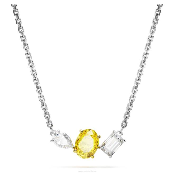 Swarovski DV4B276 gioielleria tagli misti, giallo, finitura metallo misto ciondolo mesmera