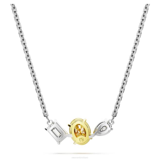 Swarovski DV4B276 gioielleria tagli misti, giallo, finitura metallo misto ciondolo mesmera
