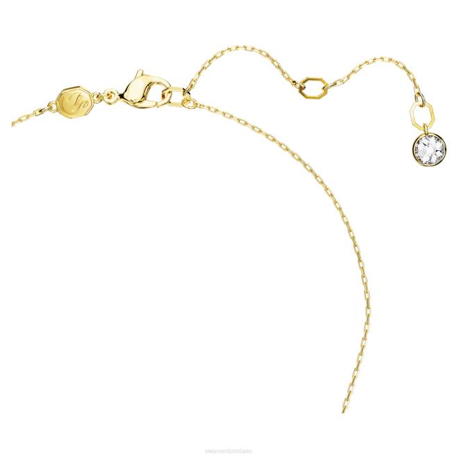 Swarovski DV4B277 gioielleria coccinella, rossa, placcata color oro ciondolo idilliaco