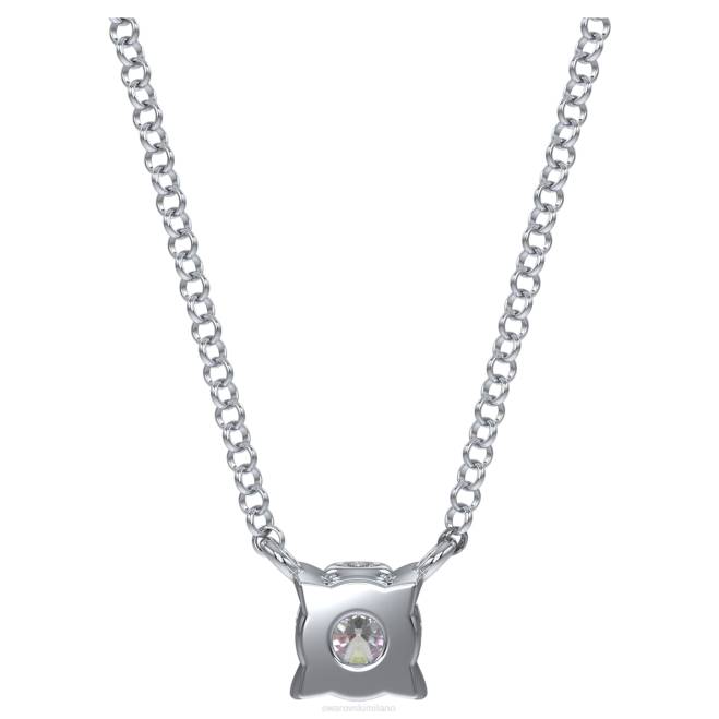 Swarovski DV4B304 gioielleria Oro bianco 14k ciondolo dell'eternità