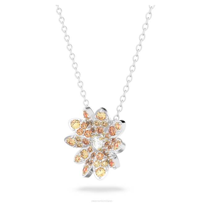 Swarovski DV4B311 gioielleria fiore, multicolore, finiture metalliche miste ciondolo fiore eterno