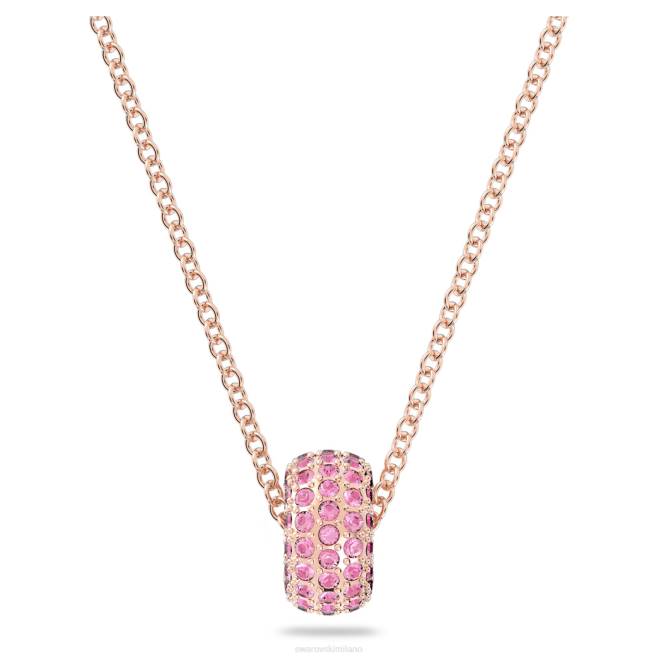 Swarovski DV4B316 gioielleria rosa, placcato tonalità oro rosa ciondolo in pietra