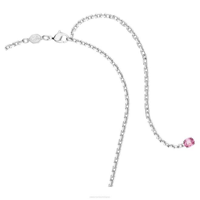 Swarovski DV4B332 gioielleria farfalla, multicolore, rodiato ciondolo e spilla idyllia