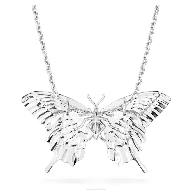 Swarovski DV4B332 gioielleria farfalla, multicolore, rodiato ciondolo e spilla idyllia