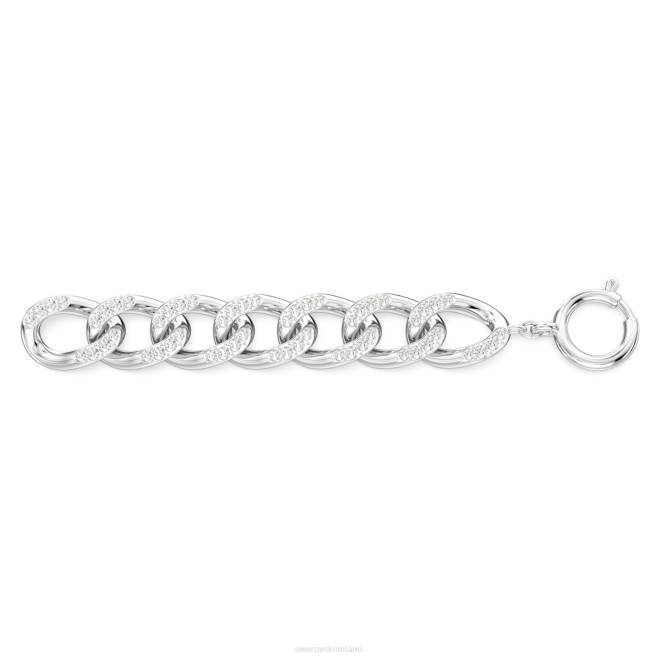 Swarovski DV4B1106 gioielleria bianco, rodiato estensore di destrezza