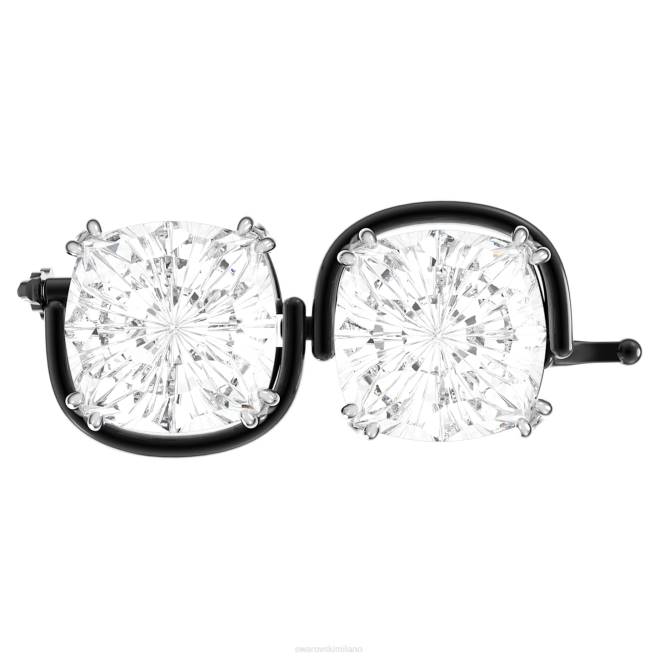 Swarovski DV4B1109 gioielleria taglio cuscino, bianco, finitura metallo misto estensore Harmonia